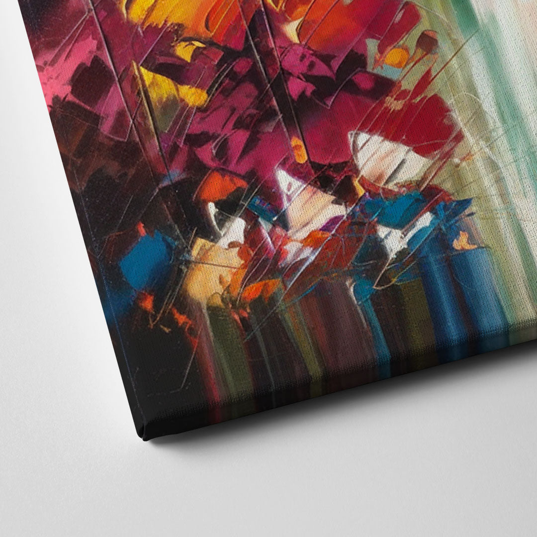 Breckenridge Alpine Landscape Canvas Close Up