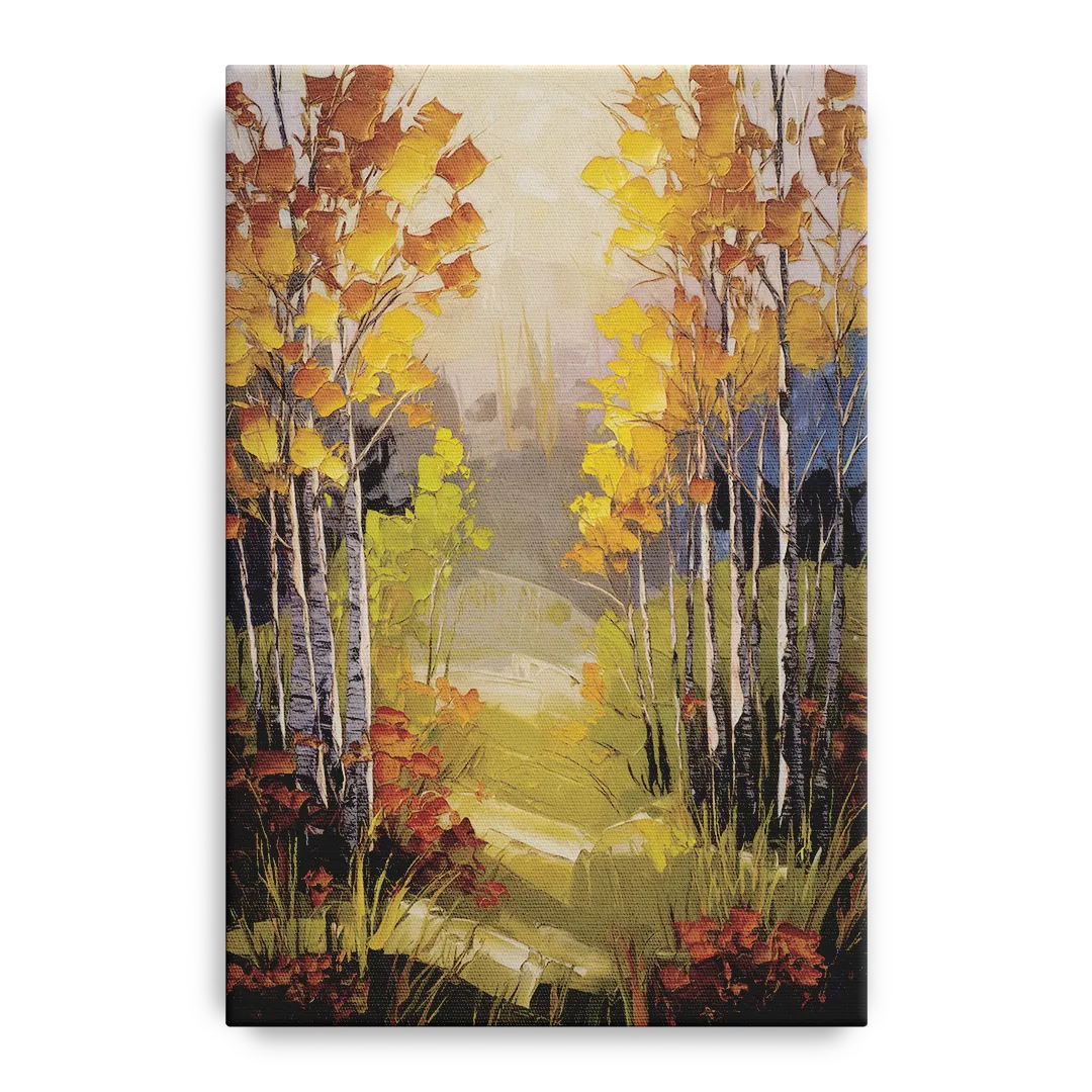 Breckenridge Aspen Forest Autumn Front - Canvas Wall Art