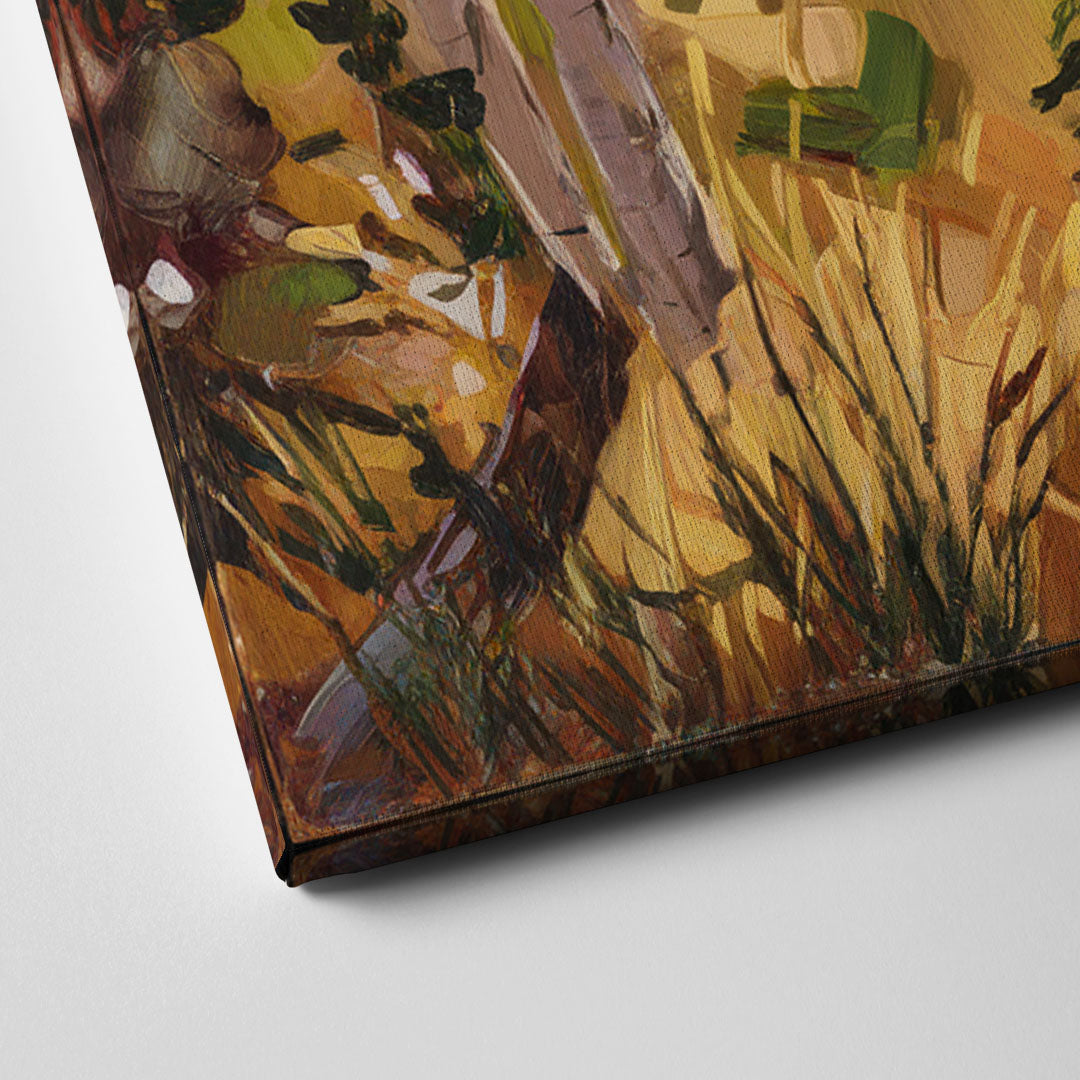 Breckenridge Aspen Forest Canvas Close Up