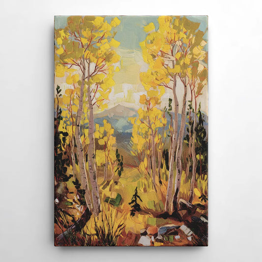 Breckenridge Aspen Forest - Canvas Wall Art