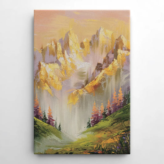 Breckenridge Mountain Sunrise - Canvas Wall Art