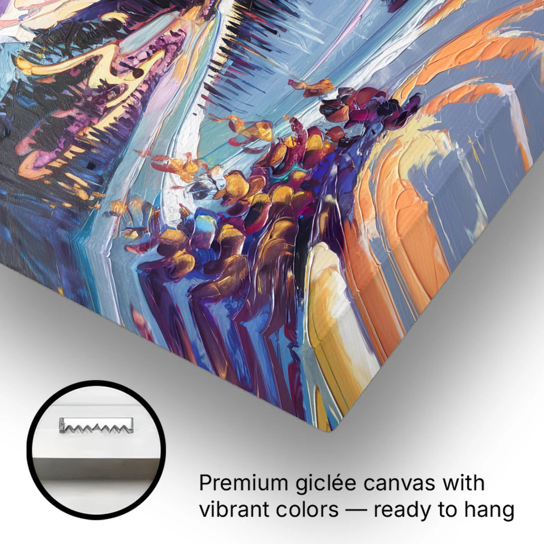 Breckenridge Scenic Trails - Canvas Wall Art - Gallery Wrap Corner