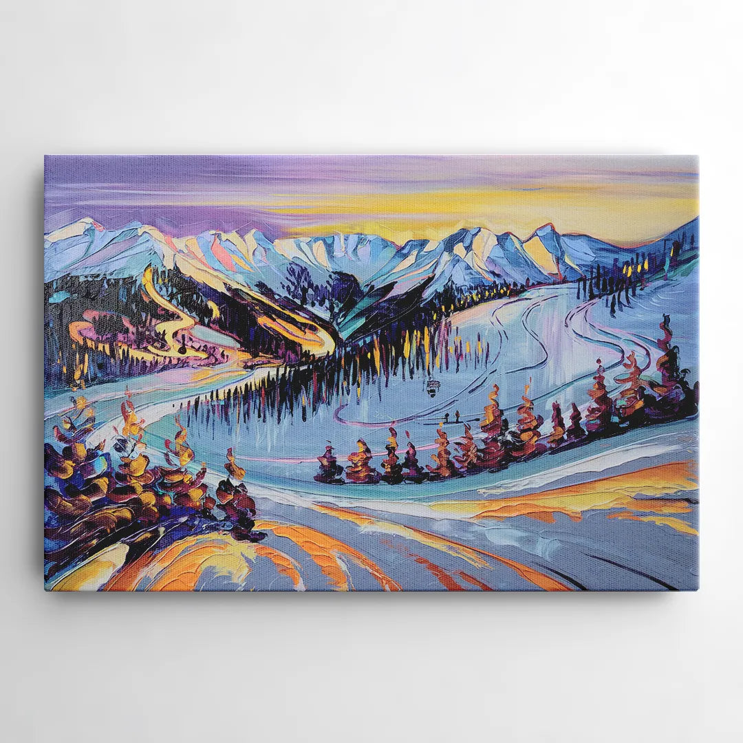Breckenridge Scenic Trails - Canvas Wall Art