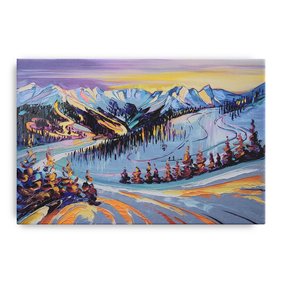Breckenridge Scenic Trails Front - Canvas Wall Art