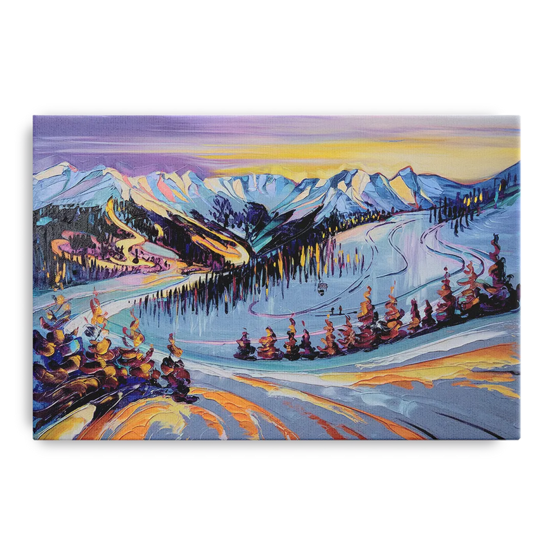 Breckenridge Scenic Trails Front - Canvas Wall Art