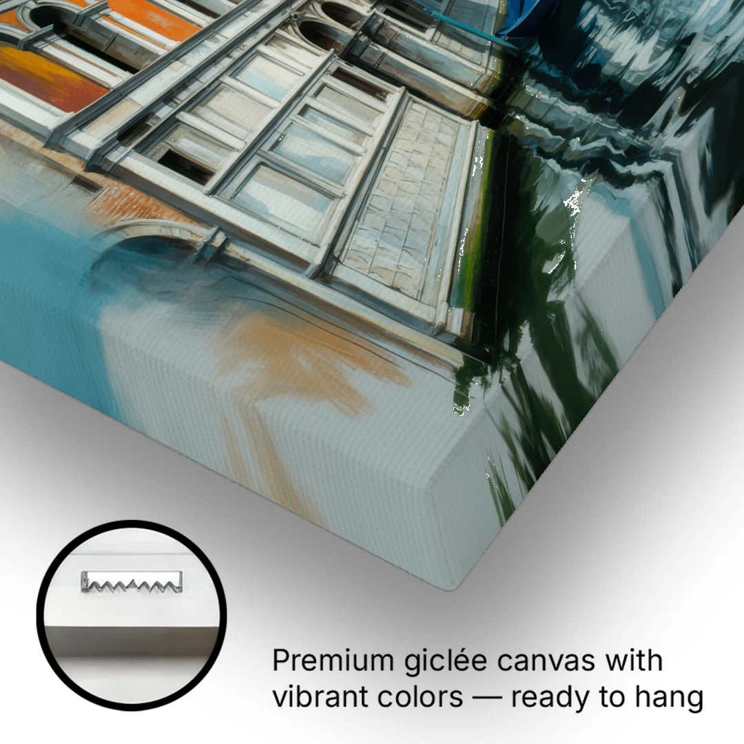 Bridge of Sighs Whisper - Canvas Wall Art - Gallery Wrap Corner