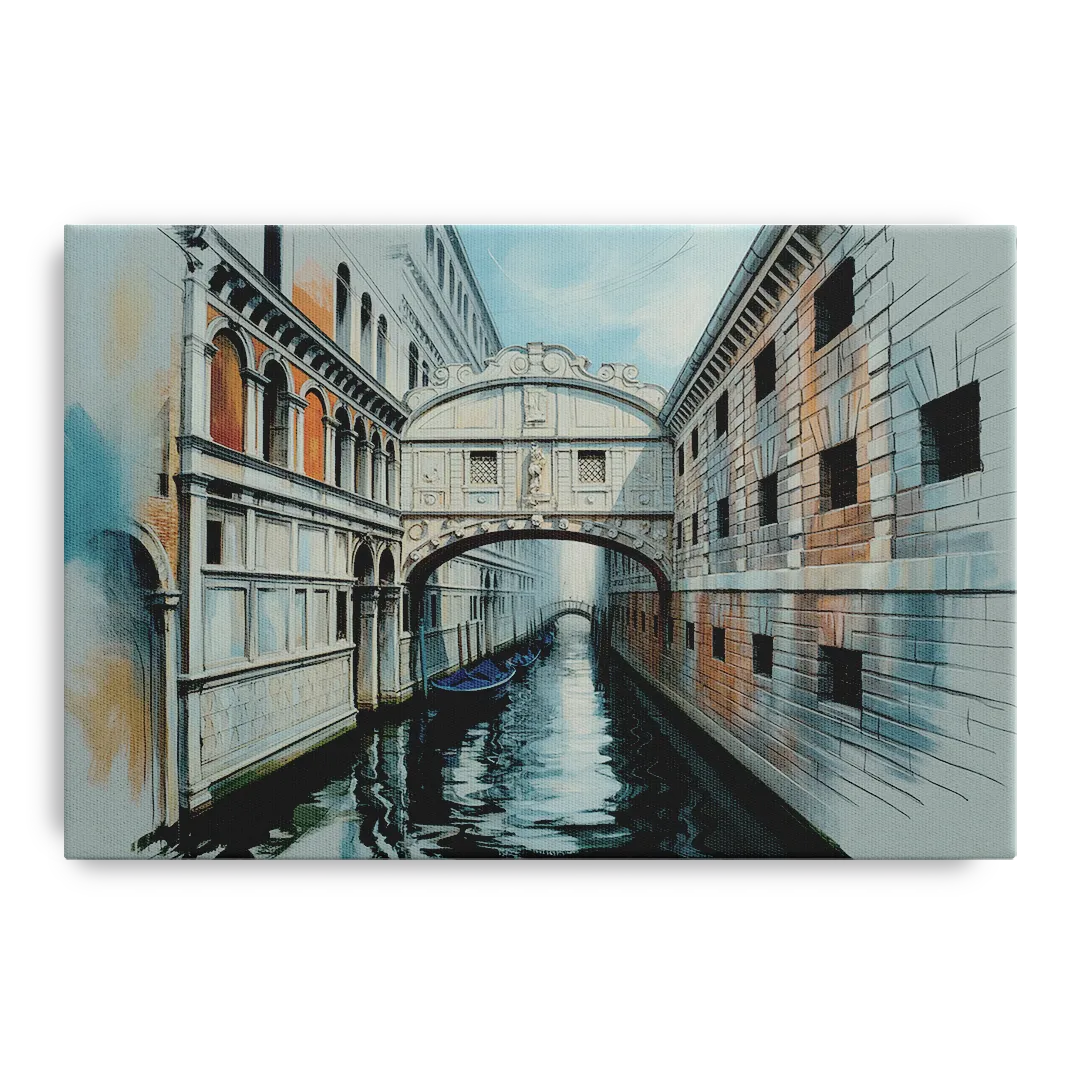 Bridge of Sighs Whisper Front - Canvas Wall Art