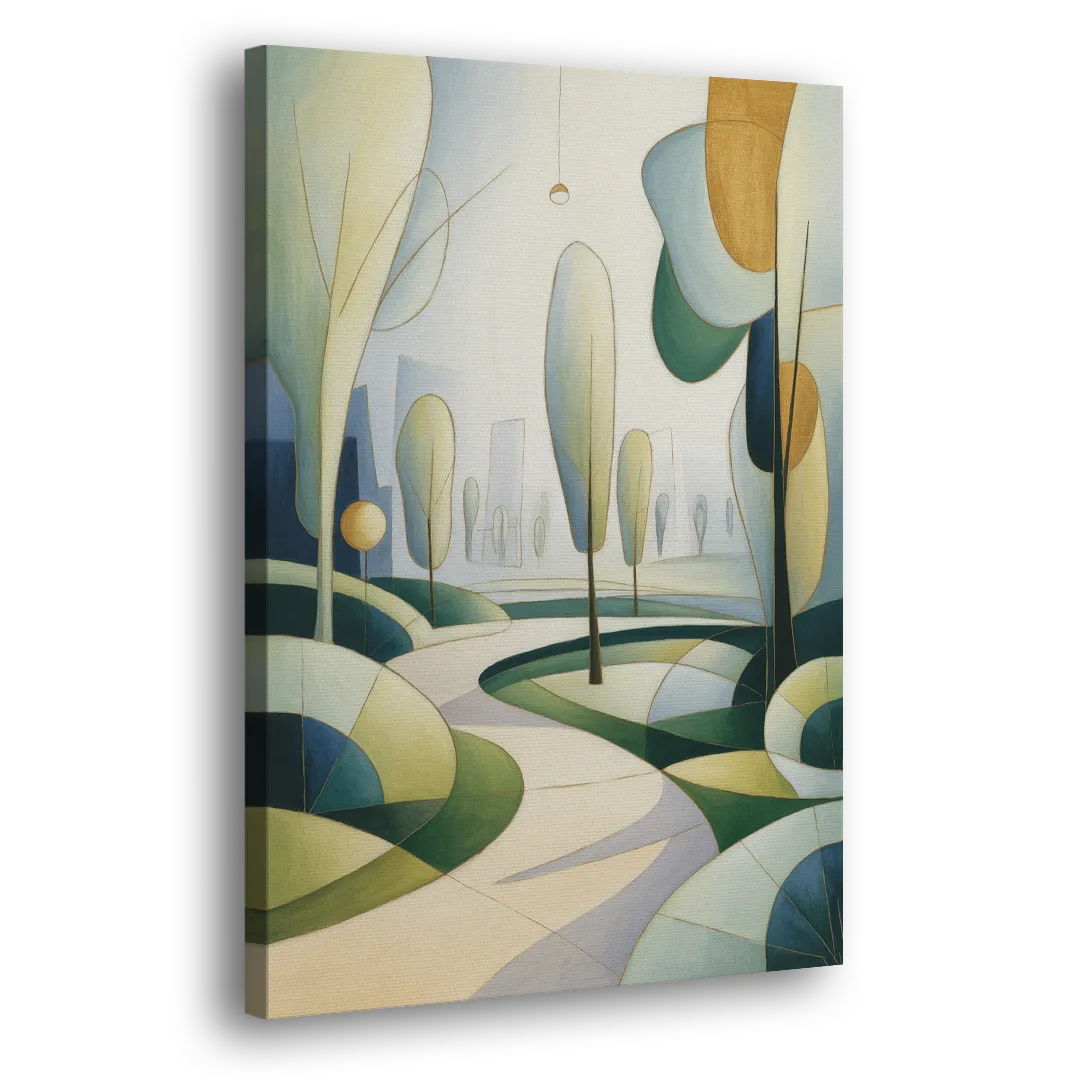 Brussels Park Tranquility Side - Canvas Wall Art