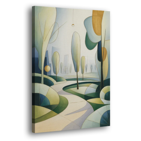 Brussels Park Tranquility - Canvas Wall Art