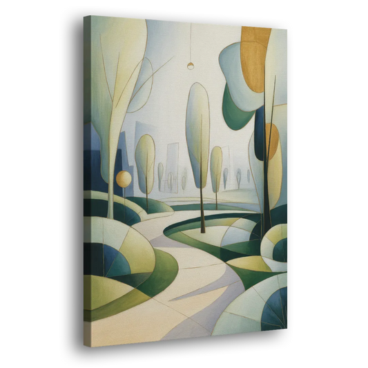 Brussels Park Tranquility Side - Canvas Wall Art
