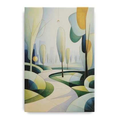 Brussels Park Tranquility Front - Canvas Wall Art