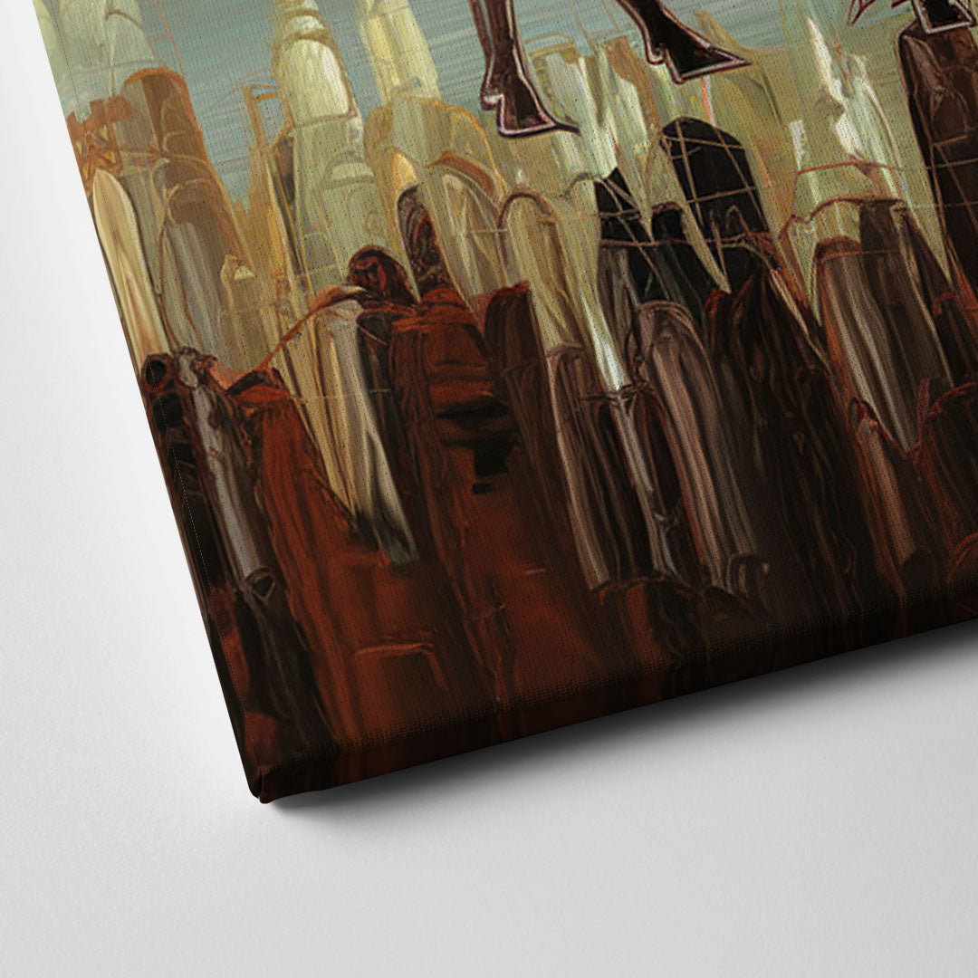 Buffalo All America City Canvas Close Up