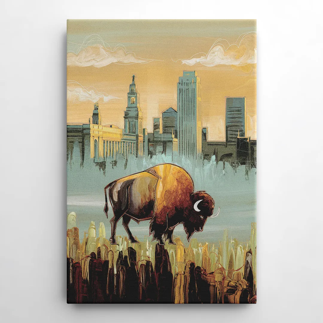 Buffalo All America City - Canvas Wall Art