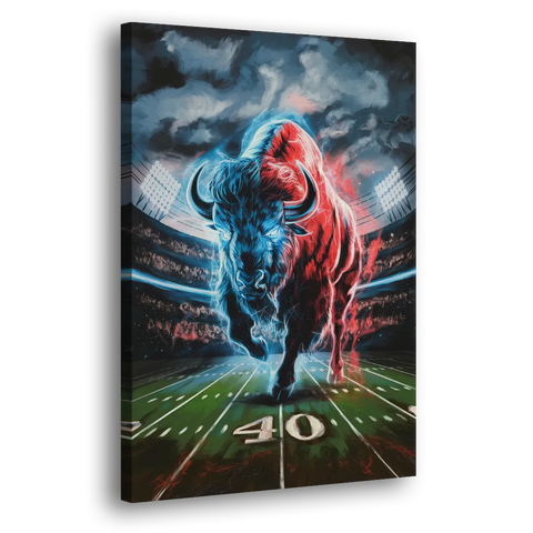 Buffalo Bills Football Pride - Canvas Wall Art