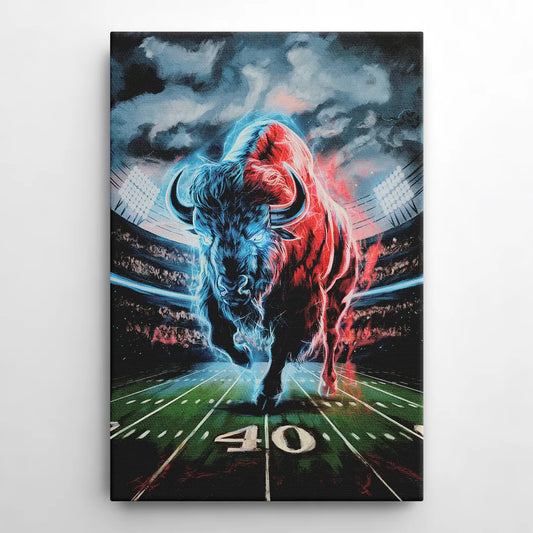 Buffalo Bills Football Pride - Canvas Wall Art