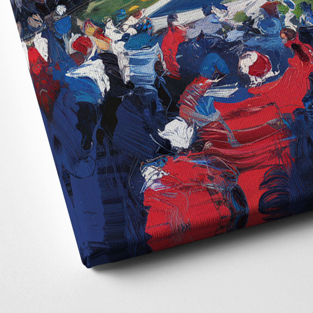 Buffalo Bills Stadium Energy Canvas Close Up
