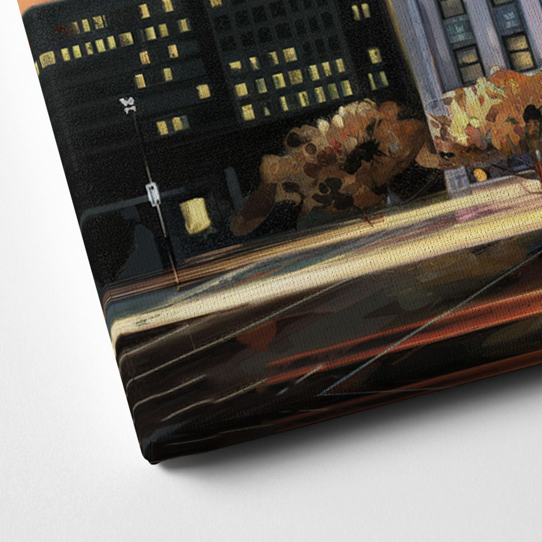Buffalo City Hall Iconic View Canvas Close Up