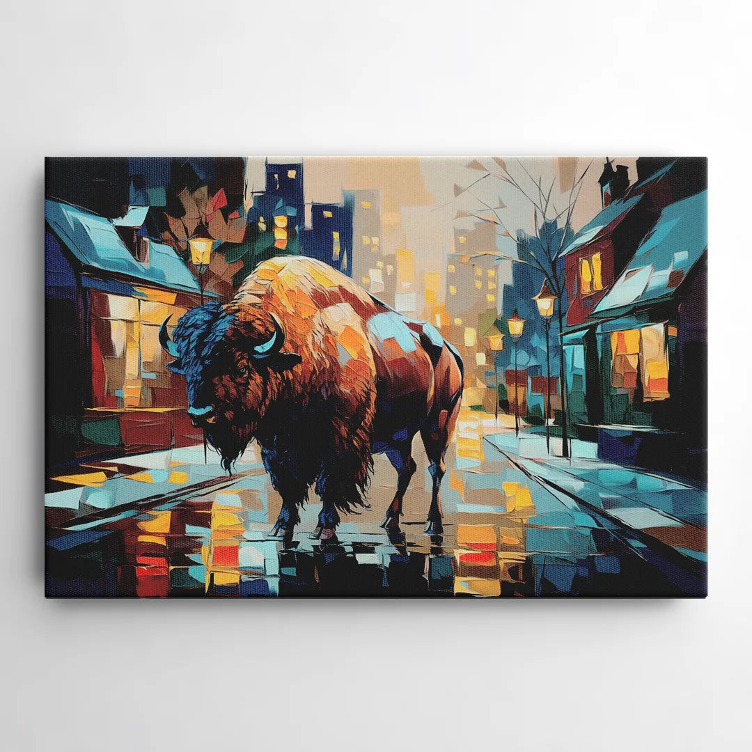 Buffalo Elmwood Village Vibes - Canvas Wall Art