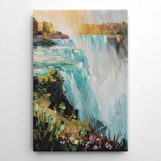 Buffalo Niagara Falls View - Canvas Wall Art