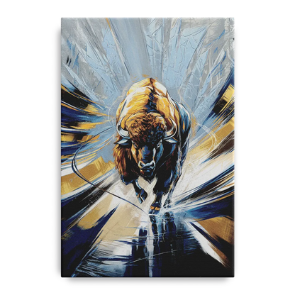 Buffalo Sabres Team Spirit Front - Canvas Wall Art