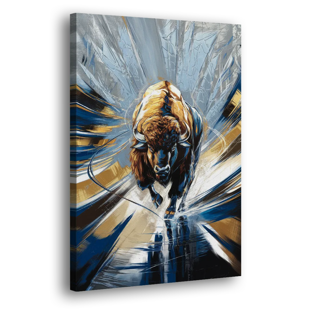 Buffalo Sabres Team Spirit Side - Canvas Wall Art