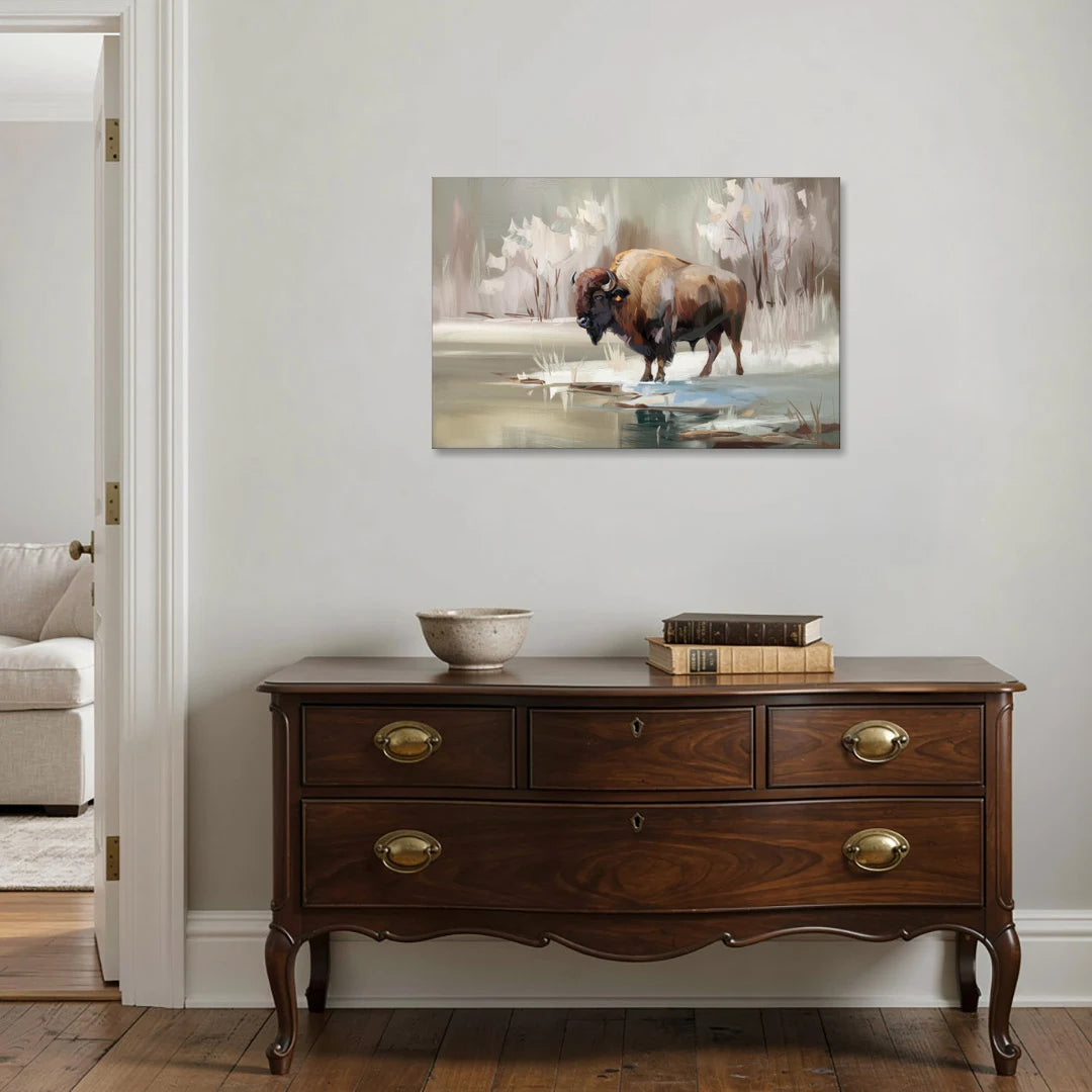 Buffalo Waterfront Serenity - Canvas Wall Art - Coffee Table - 36x24