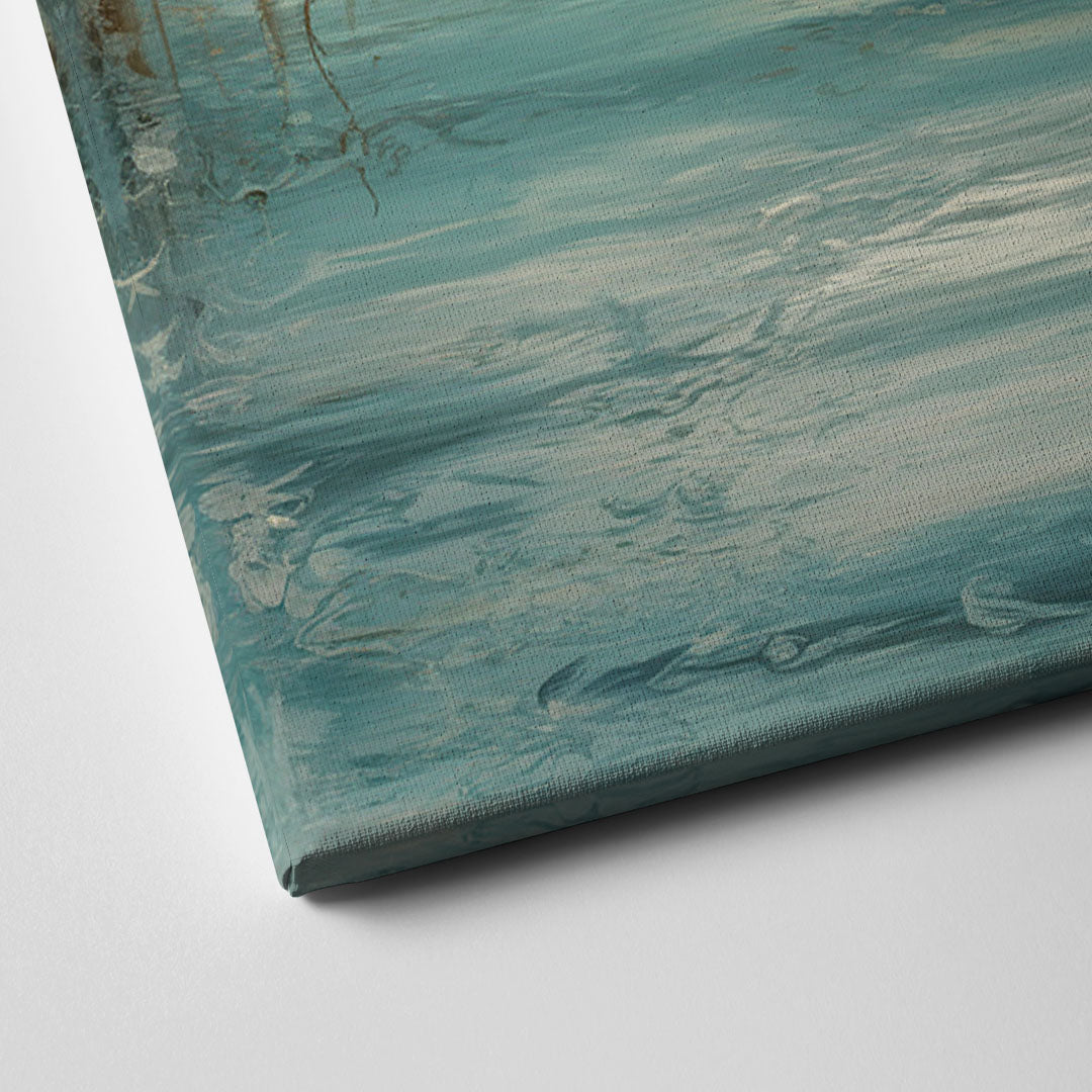 Buffalo Waterfront Tranquility Canvas Close Up