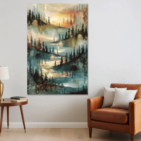Burlington Captivating Landscapes - Canvas Wall Art - Sofa - 40x60