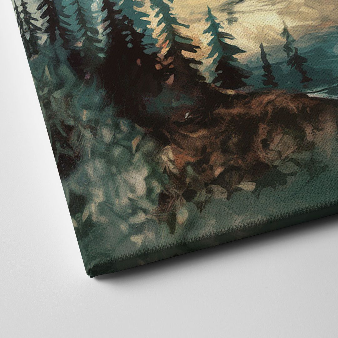 Burlington Captivating Landscapes Canvas Close Up