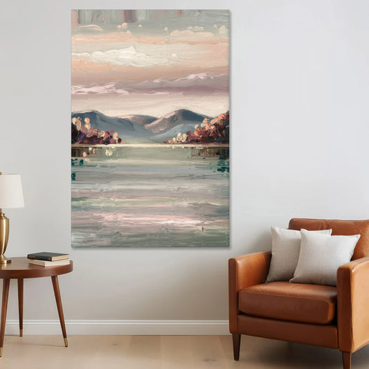 Burlington Lake Champlain Serenity - Canvas Wall Art - Sofa - 40x60