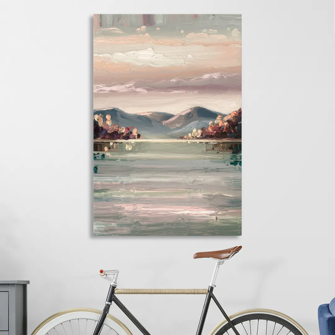 Burlington Lake Champlain Serenity Sitting Room - Canvas Wall Art