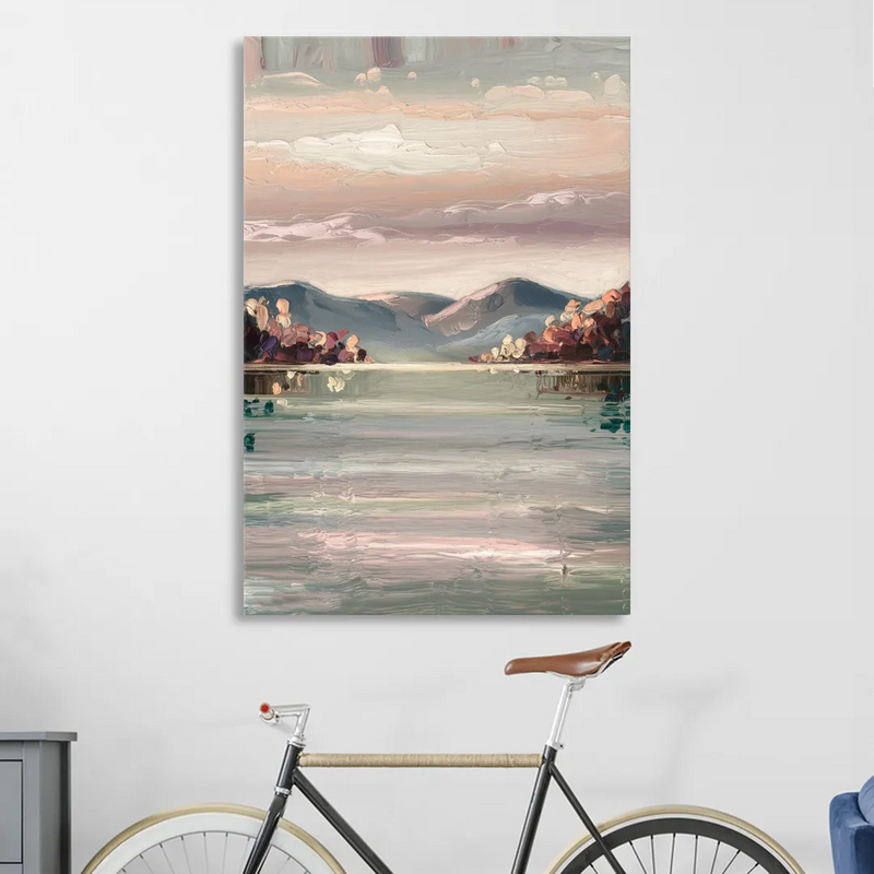 Burlington Lake Champlain Serenity Sitting Room - Canvas Wall Art
