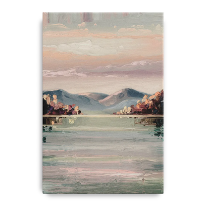 Burlington Lake Champlain Serenity Front - Canvas Wall Art