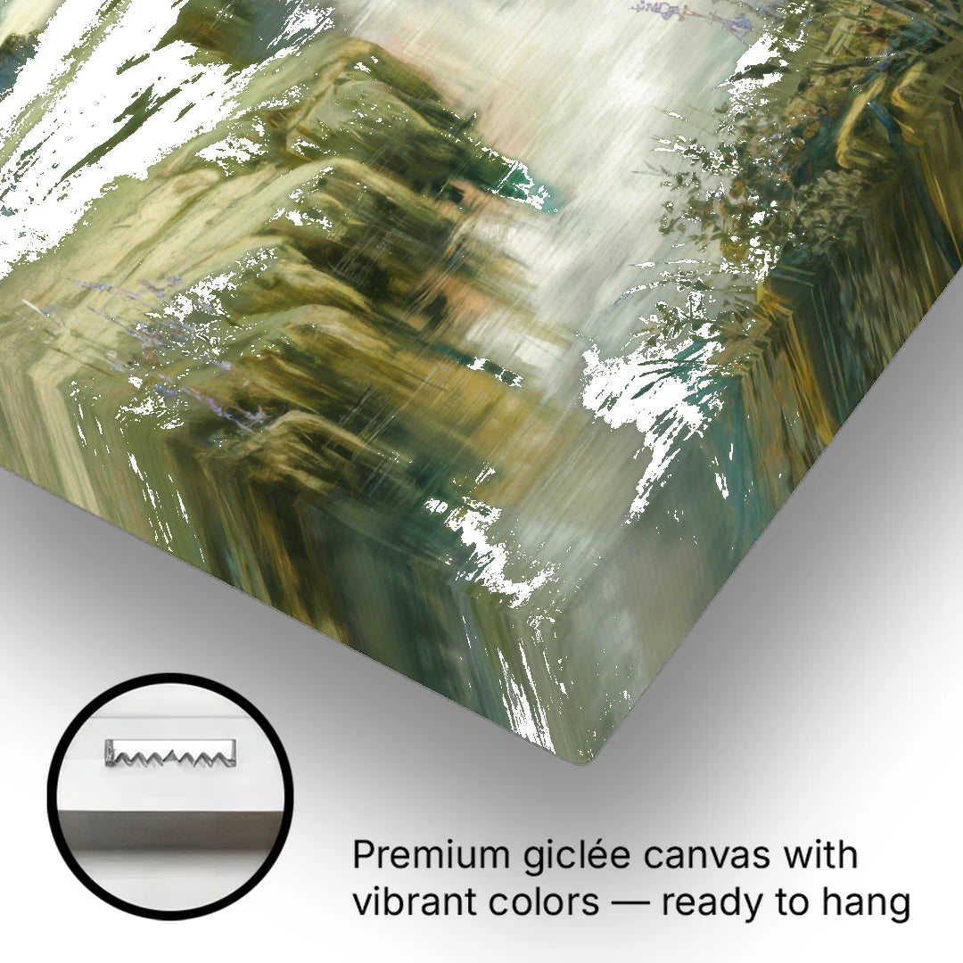 Burlington Nature Escapes - Canvas Wall Art - Gallery Wrap Corner