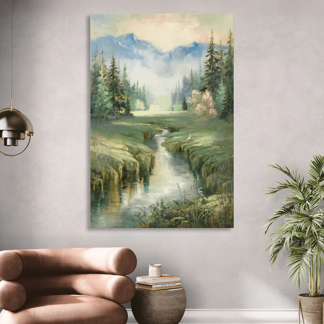 Burlington Nature Escapes Sitting Room - Canvas Wall Art