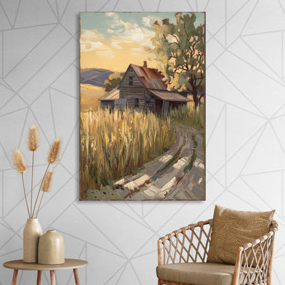 Burlington Rustic Charm Sitting Room - Canvas Wall Art