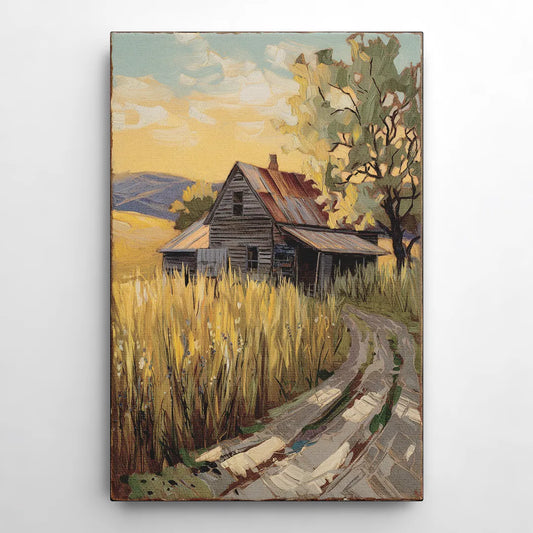 Burlington Rustic Charm - Canvas Wall Art