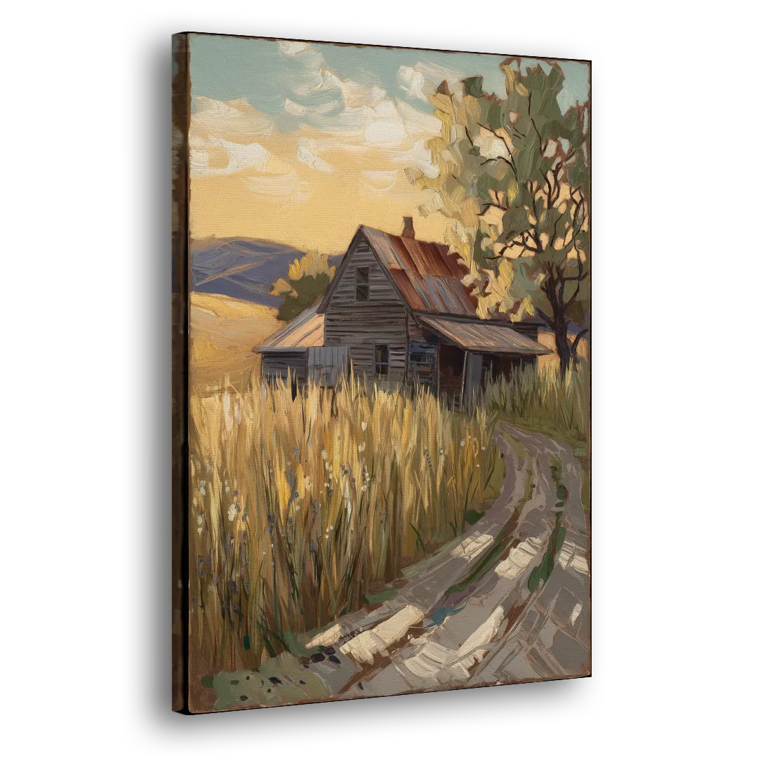 Burlington Rustic Charm Side - Canvas Wall Art