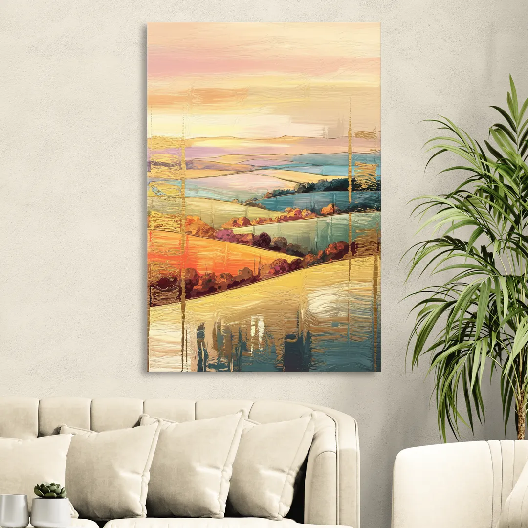 Burlington Scenic Horizons Sitting Room - Canvas Wall Art