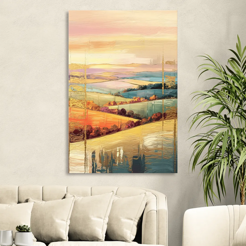 Burlington Scenic Horizons Sitting Room - Canvas Wall Art