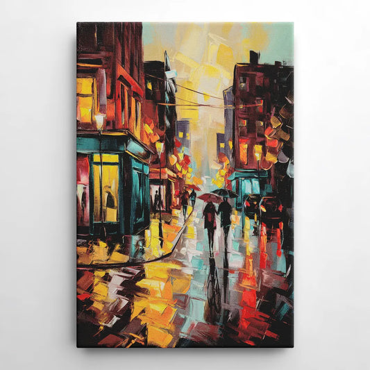 Burlington Urban Street Scenes - Canvas Wall Art