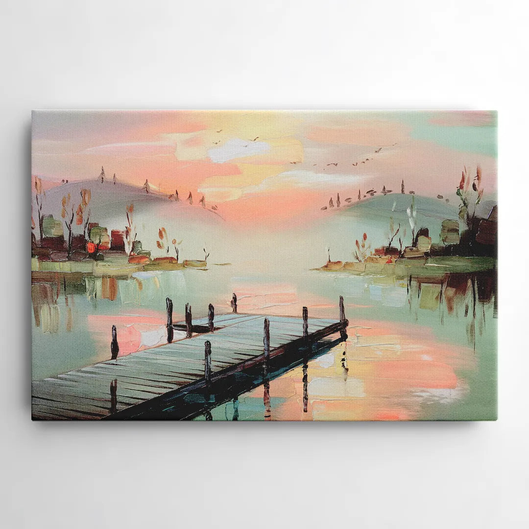 Burlington Waterfront Views - Canvas Wall Art