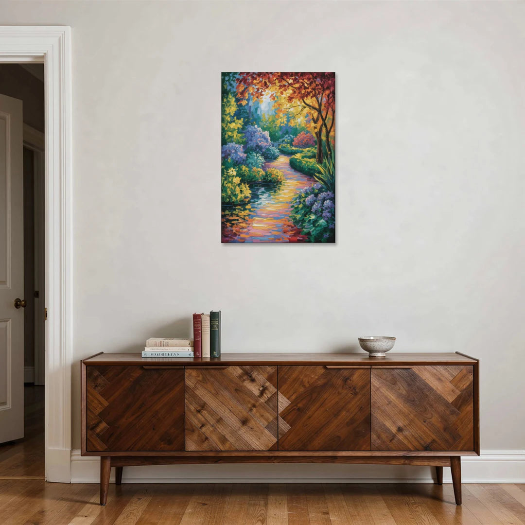 Butchart Gardens Bloom - Canvas Wall Art - Coffee Table - 24x36