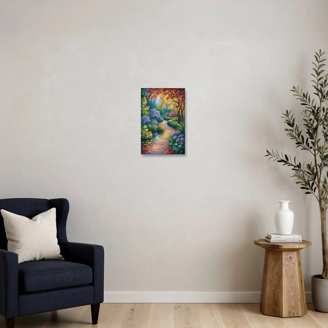 Butchart Gardens Bloom - Canvas Wall Art - Sofa - 12x18