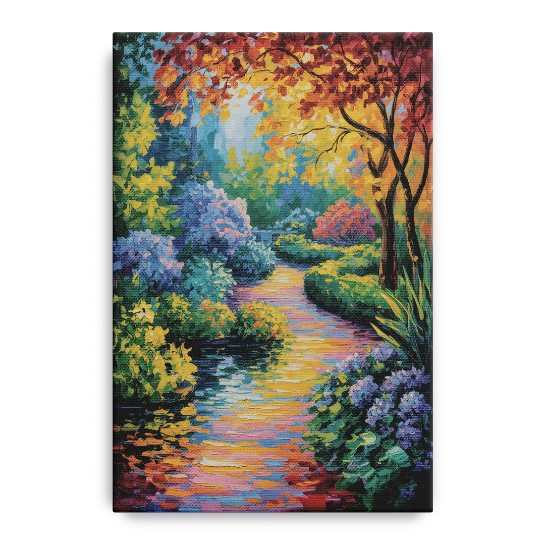 Butchart Gardens Bloom Front - Canvas Wall Art
