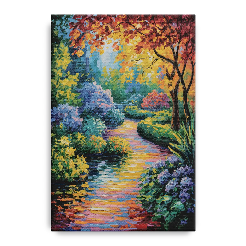 Butchart Gardens Bloom Front - Canvas Wall Art