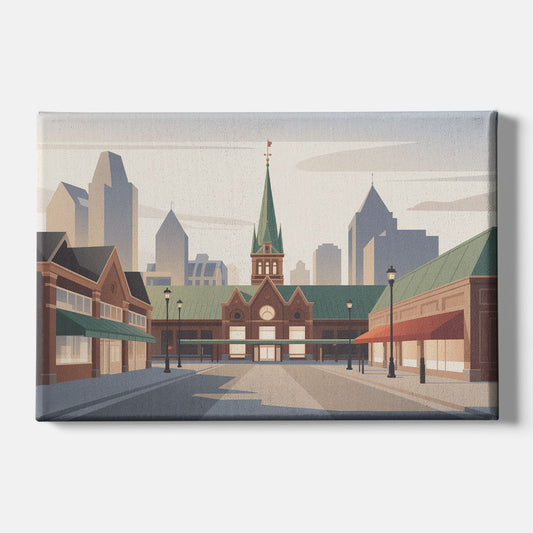 ByWard Market Charm - Canvas Wall Art