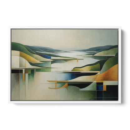 Bygdøy Peninsula Beauty Front - White Canvas Wall Art