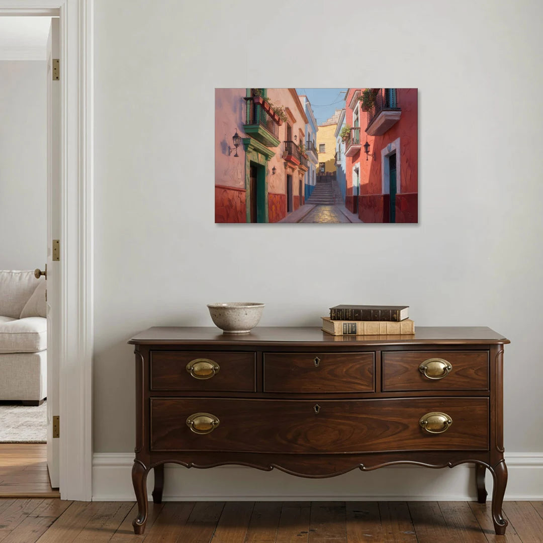 Callejón del Beso Alley - Canvas Wall Art - Coffee Table - 36x24