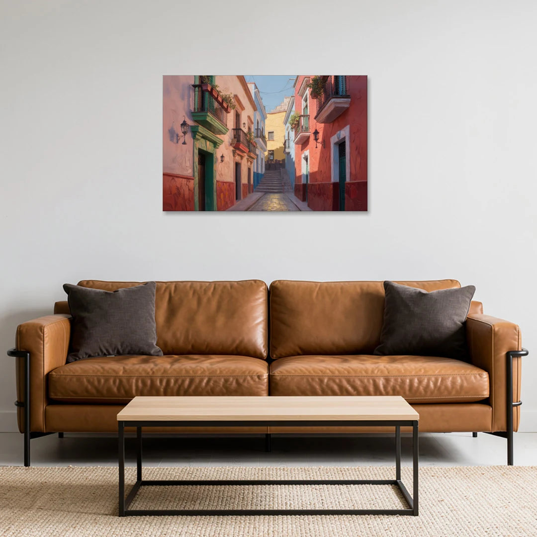 Callejón del Beso Alley - Canvas Wall Art - Sofa - 36x24